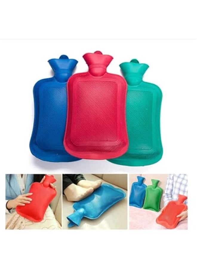 طقم قرب مياه ساخنة مكون من قطعتين، حقائب حرارية متينة من المطاط الطبيعي خالية من BPA لتخفيف الآلام وتقلصات الدورة الشهرية